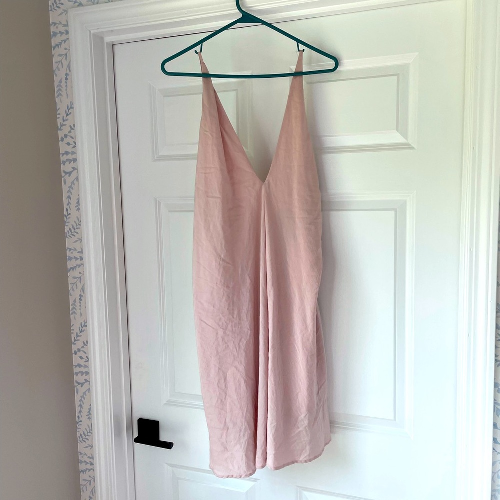 Adjustable Blush tank dress